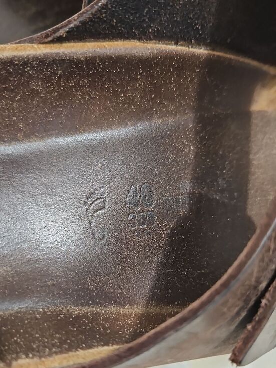 Birkenstock Arizona Oiled Leather Sandals Brown Men\'s EU 46 US 12 Regular Fit main image 4